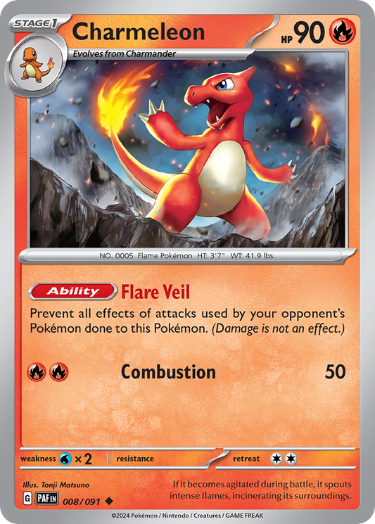 Charmeleon [Paldean Fates-8]
