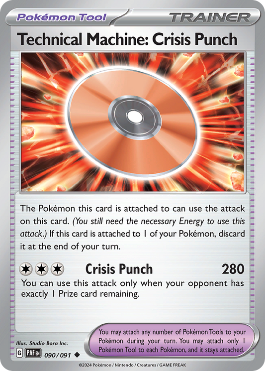 Technical Machine: Crisis Punch [Paldean Fates-90]