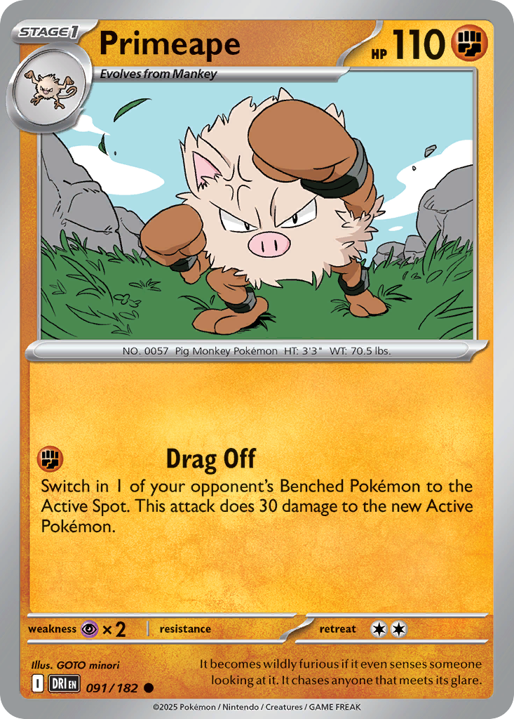 Primeape [Destined Rivals-91]