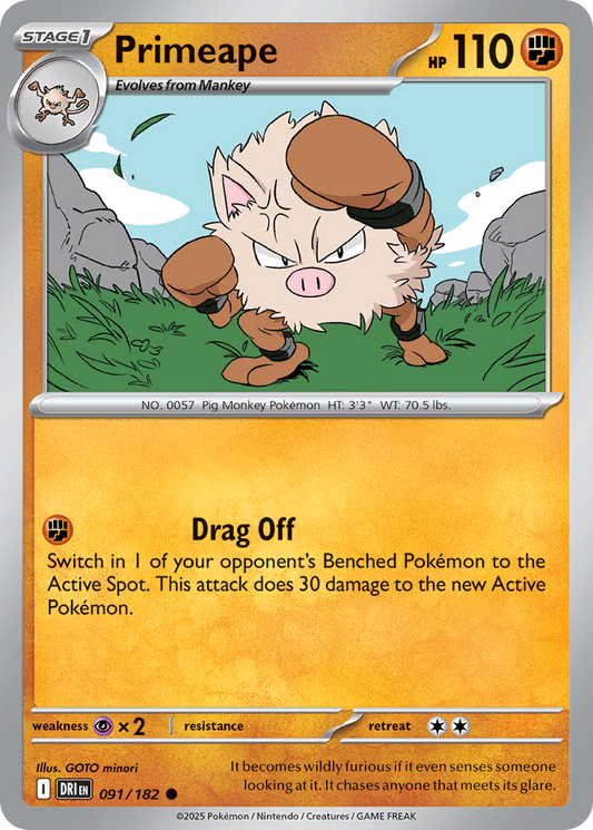Primeape [Destined Rivals-91]