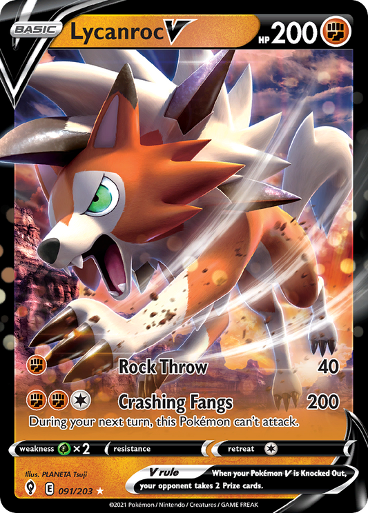 Lycanroc V [Evolving Skies-91]