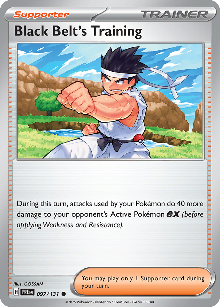 Black Belt's Training [Prismatic Evolutions-97]