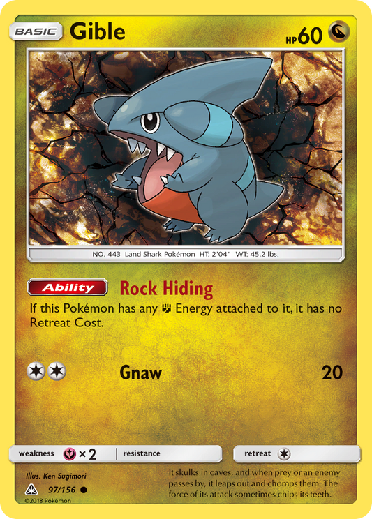 Gible [Ultra Prism-97]