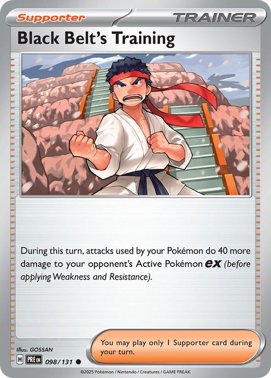 Black Belt's Training [Prismatic Evolutions-98]