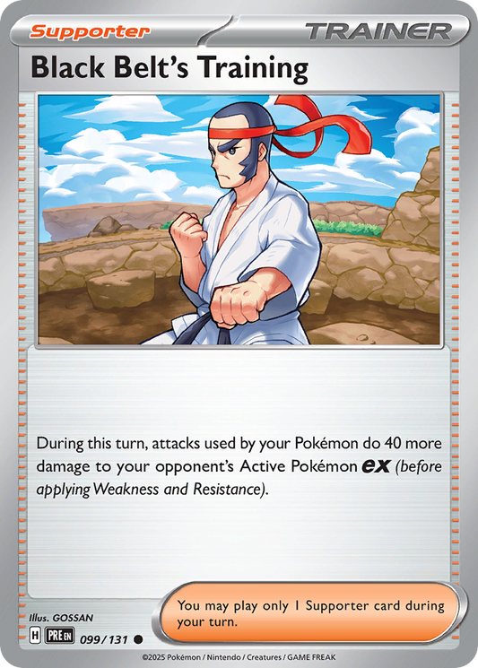 Black Belt's Training [Prismatic Evolutions-99]