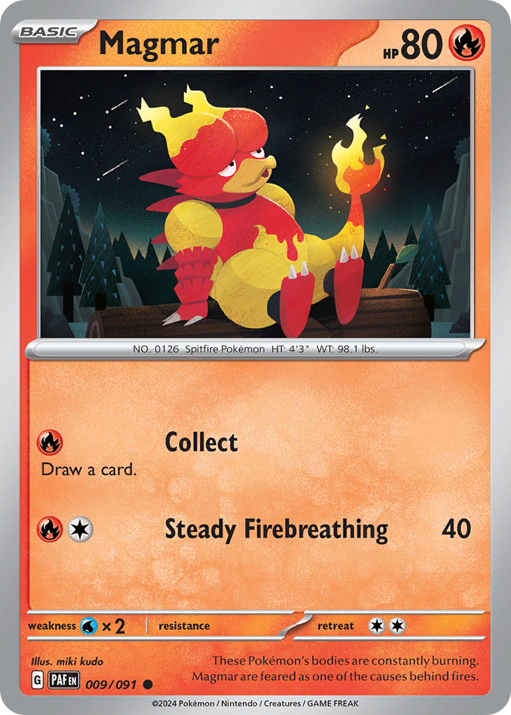 Magmar [Paldean Fates-9]
