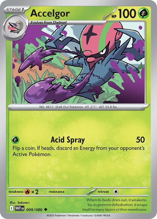 Accelgor [White Flare-9]