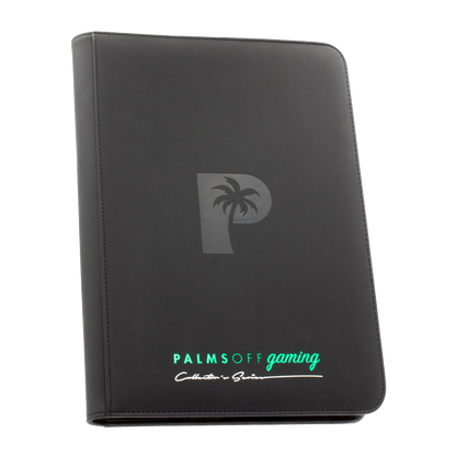 Palms Off - Collector's Series 9 Pocket Zip Trading Card Binder