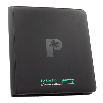Palms Off - Collector's Series 12 Pocket Zip Trading Card Binder