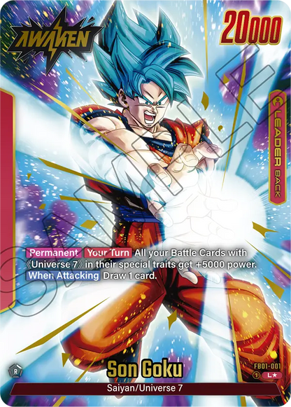 Son Goku (FB01 001) - Alt Art A1