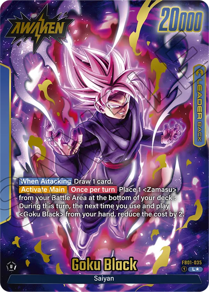 Goku Black (FB01 035) - Alt Art A1
