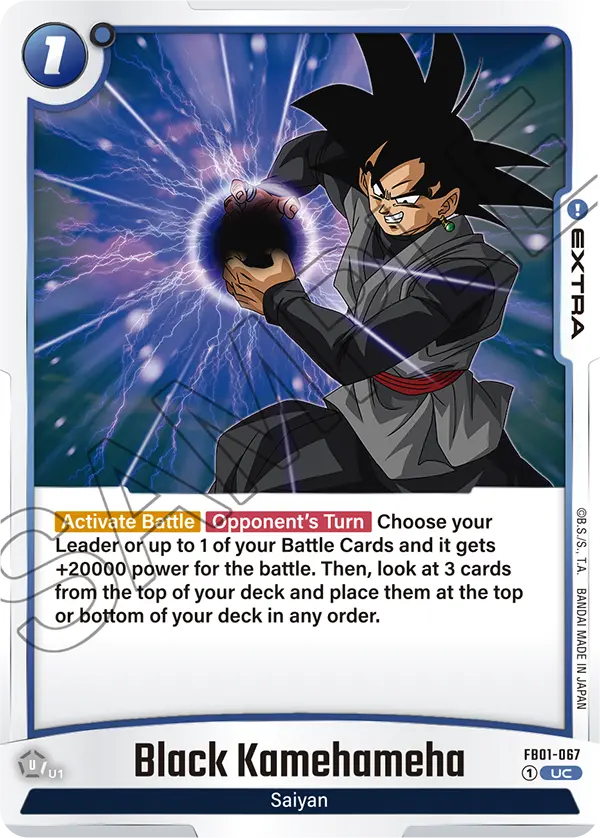 Black Kamehameha (FB01 067)