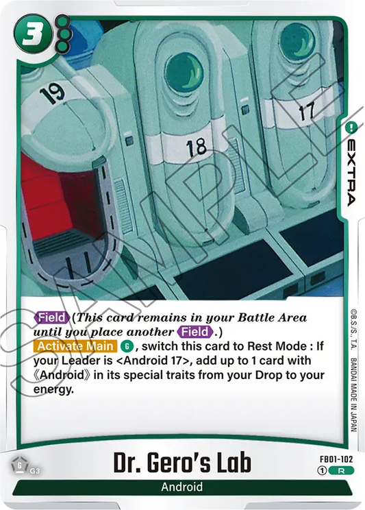 Dr. Gero's Lab (FB01 102)