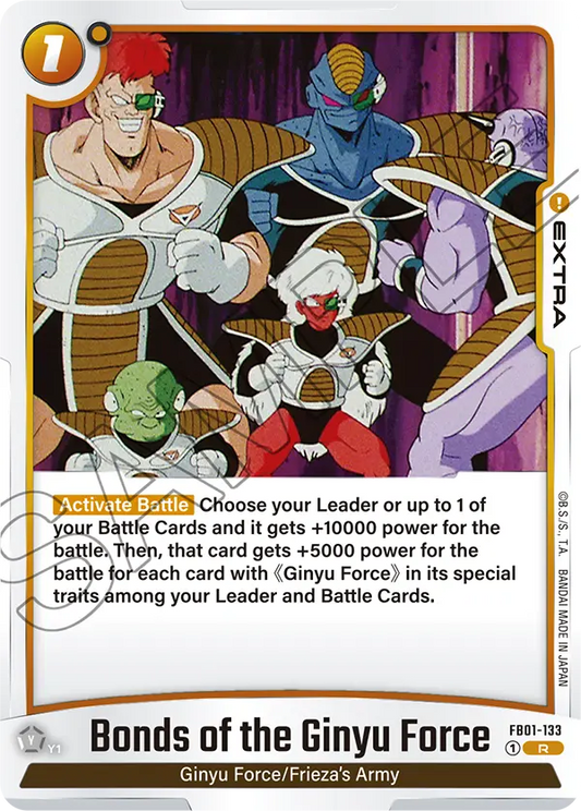 Bonds of the Ginyu Force (FB01 133)