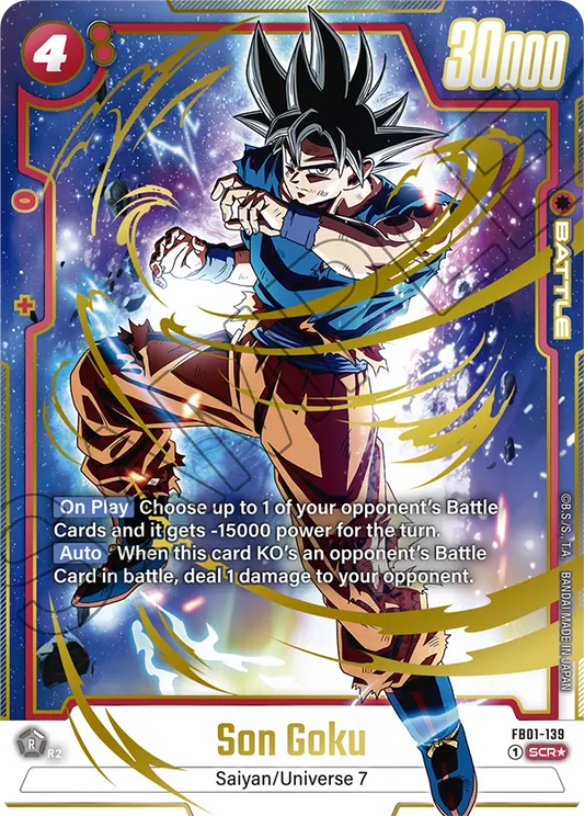 Son Goku (FB01 139) - Alt Art A1