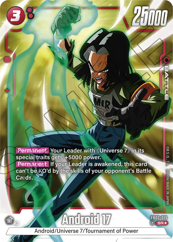 Android 17 (FB02 015) - Alt Art A1