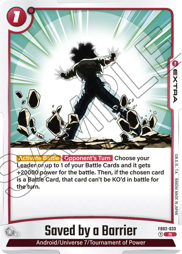 Saved by a Barrier (FB02 033)