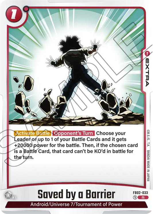 Saved by a Barrier (FB02 033)