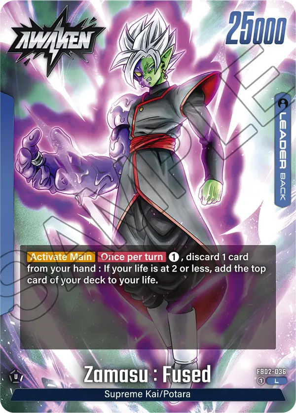 Zamasu : Fused (FB02 036)