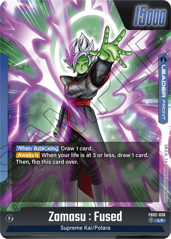 Zamasu : Fused (FB02 036) - Alt Art A1