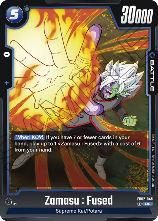 Zamasu : Fused (FB02 045)
