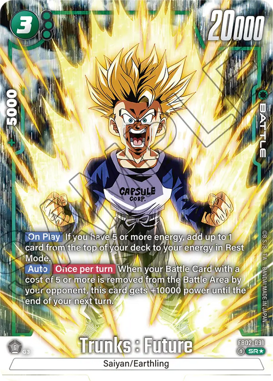 Trunks : Future (FB02 091) - Alt Art A1