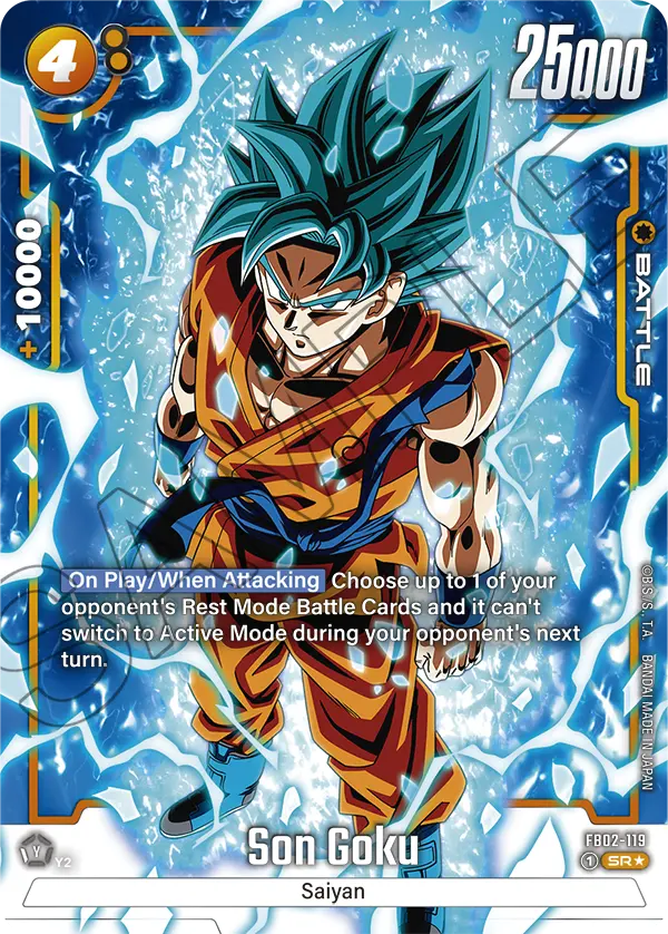 Son Goku (FB02 119) - Alt Art A1