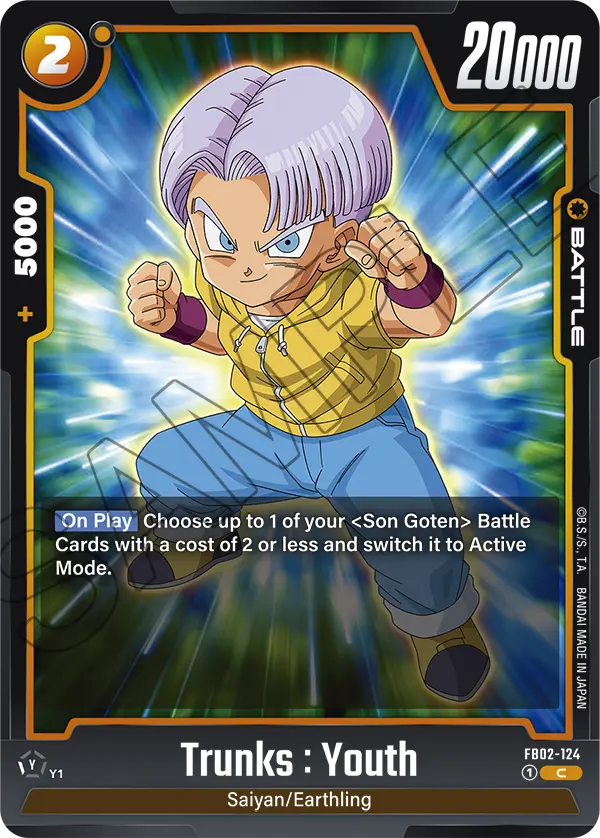 Trunks : Youth (FB02 124)