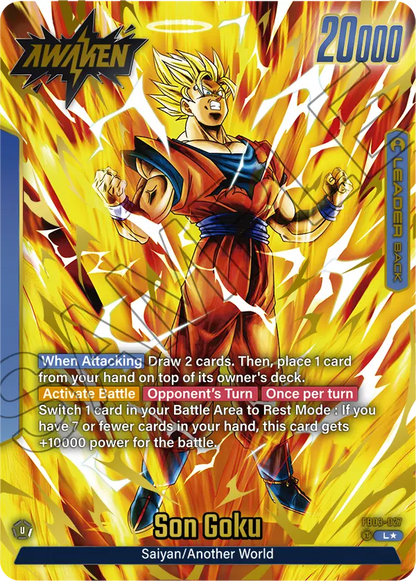 Son Goku (FB03 027) - Alt Art A1