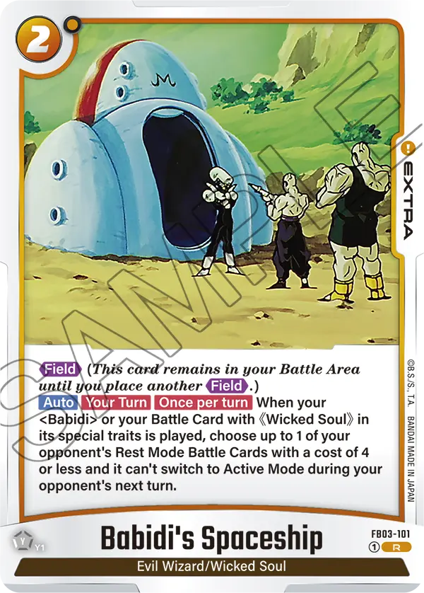 Babidi's Spaceship (FB03 101)