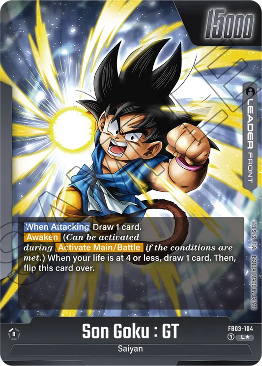 Son Goku : GT (FB03 104) - Alt Art A1