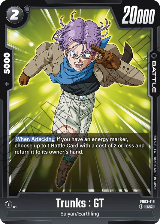 Trunks : GT (FB03 118)