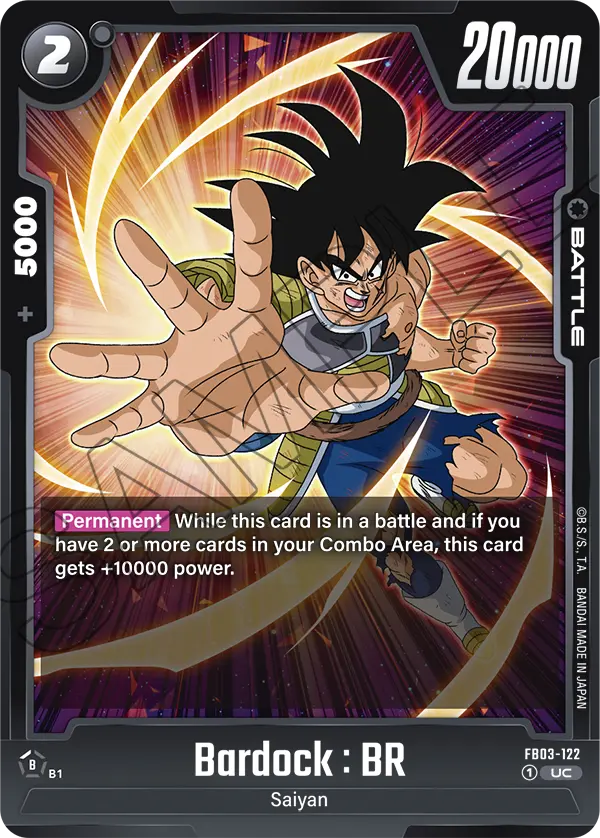Bardock : BR (FB03 122)