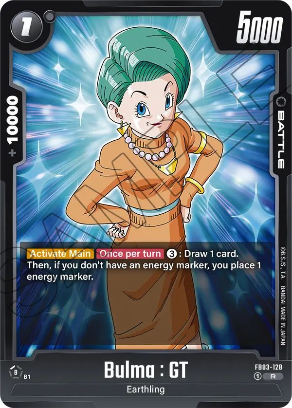 Bulma : GT (FB03 128)