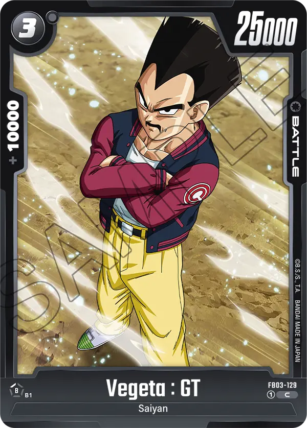 Vegeta : GT (FB03 129)