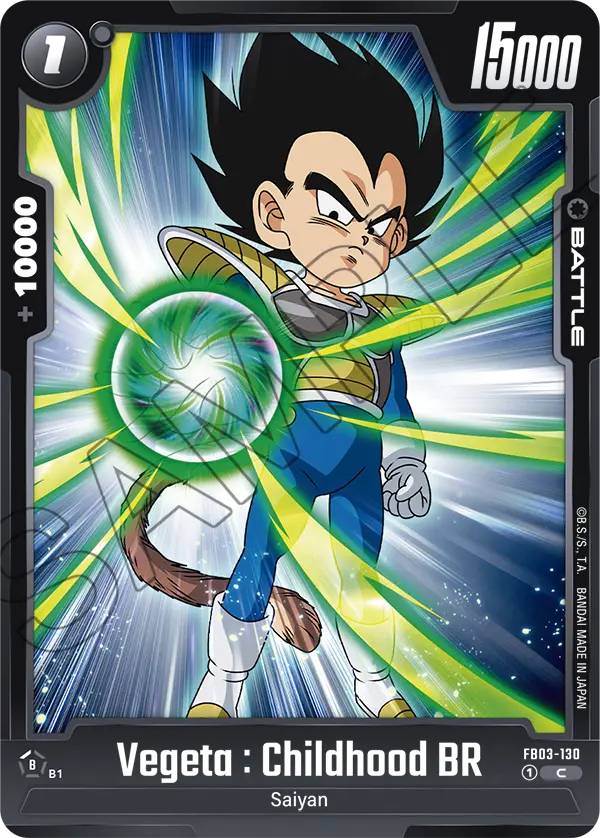 Vegeta : Childhood BR (FB03 130)