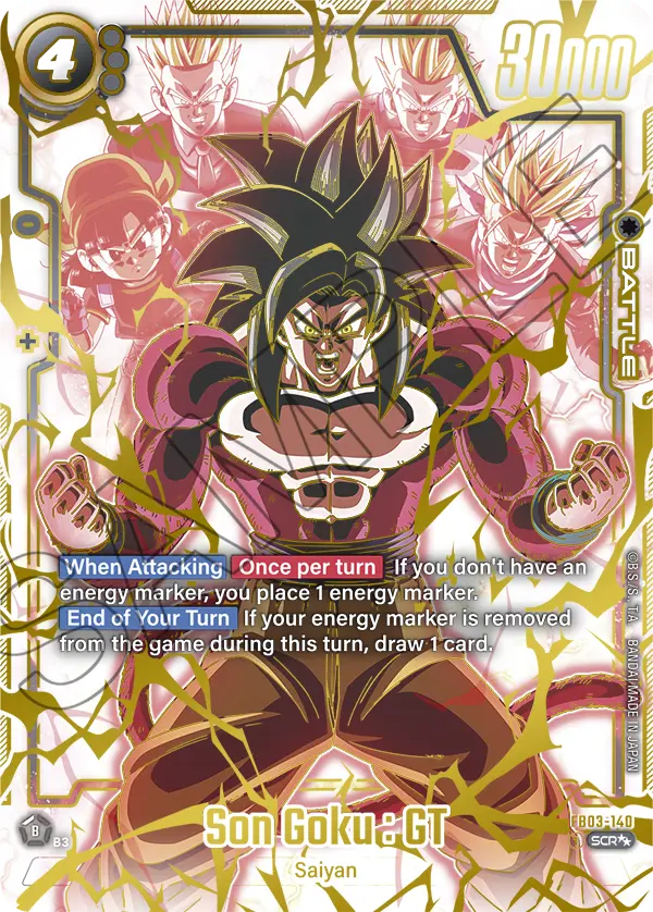 Son Goku : GT (FB03 140) - Alt Art A2