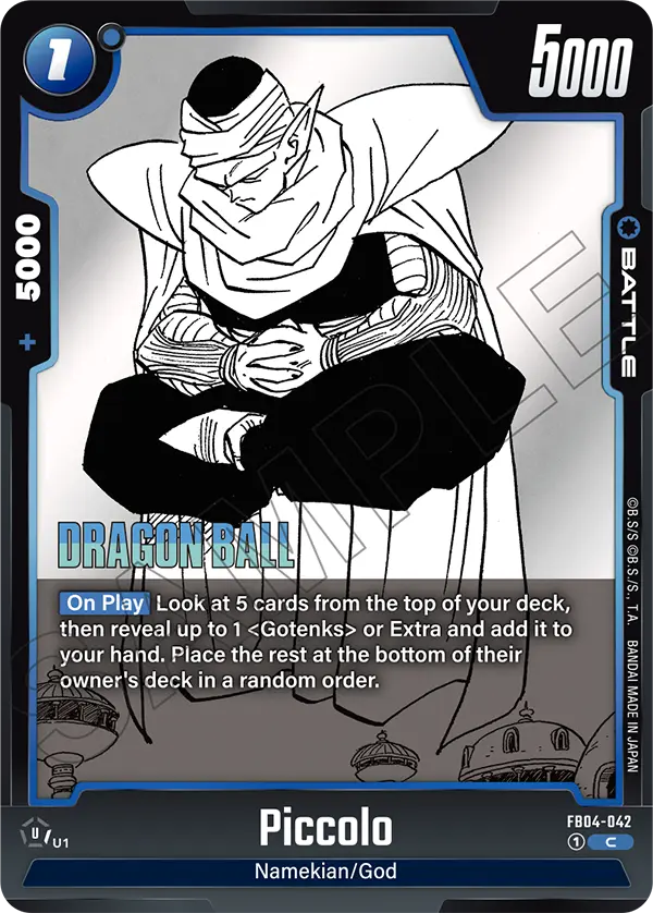 Piccolo (SB02 042) - Alt Art A6