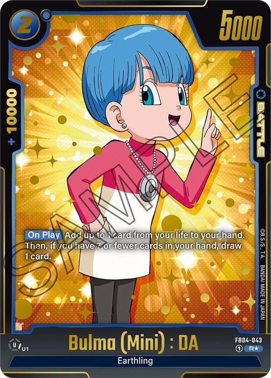 Bulma (Mini) : DA (FB04 043) - Alt Art A1