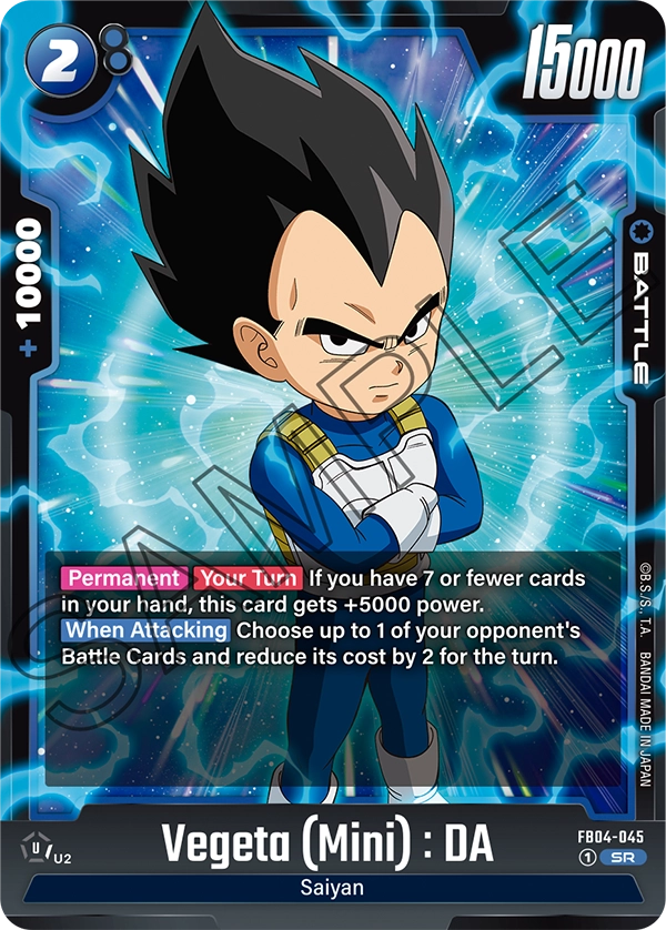 Vegeta (Mini) : DA (FB04 045)