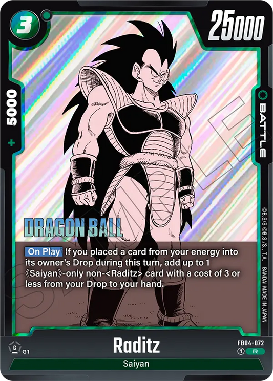 Raditz (SB01 072) - Alt Art A3