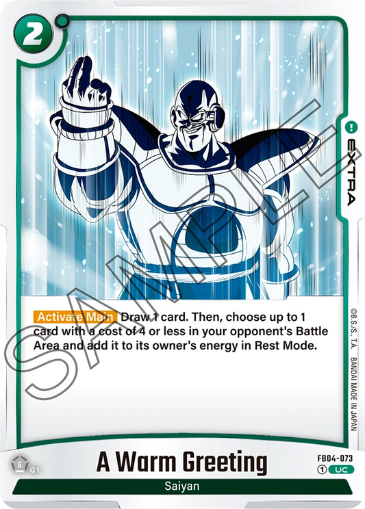 A Warm Greeting (FB04 073)