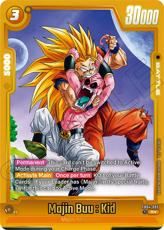 Majin Buu : Kid (FB07 095) - Alt Art A4