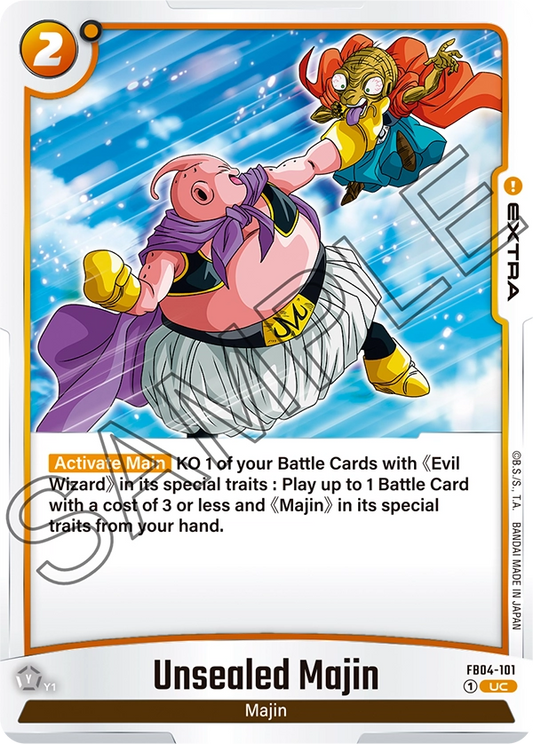 Unsealed Majin (FB04 101)