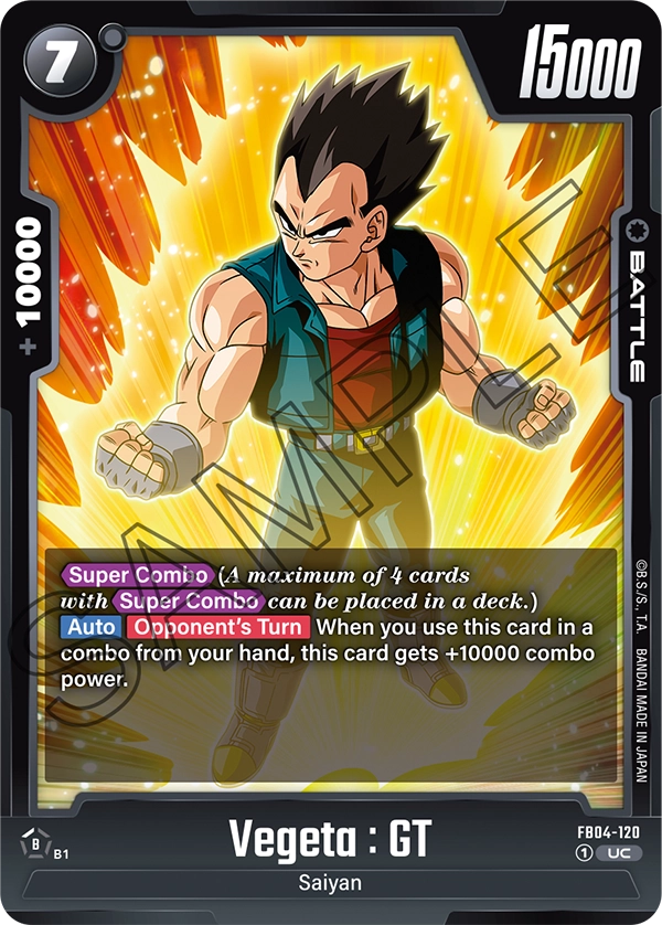 Vegeta : GT (FB04 120)