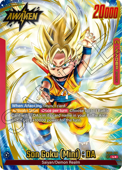 Son Goku (Mini) : DA (FB05 001) - Alt Art A1