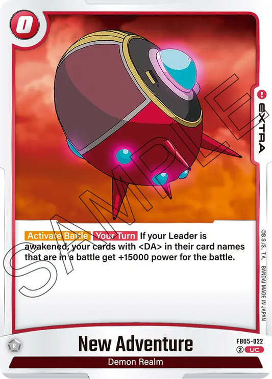 New Adventure (FB05 022)