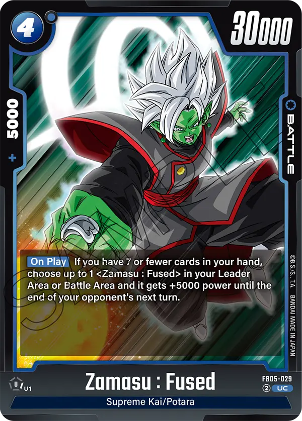 Zamasu : Fused (FB05 029)