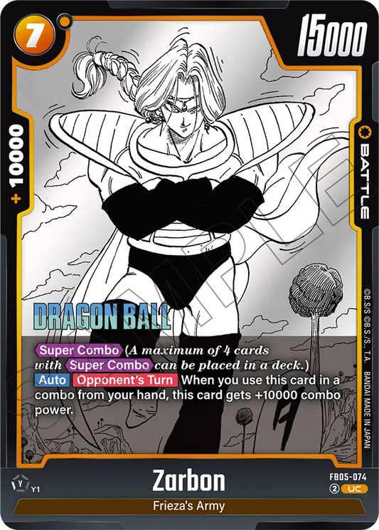 Zarbon (SB02 074) - Alt Art A3