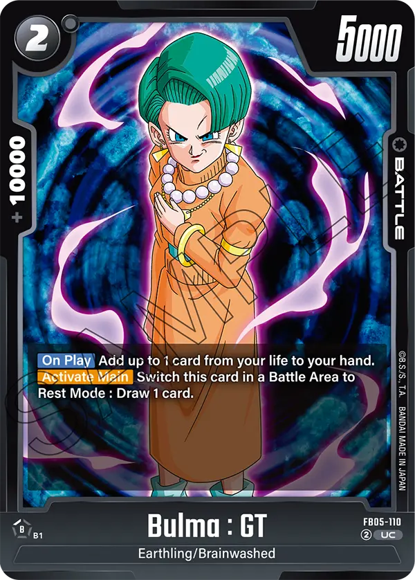 Bulma : GT (FB05 110)